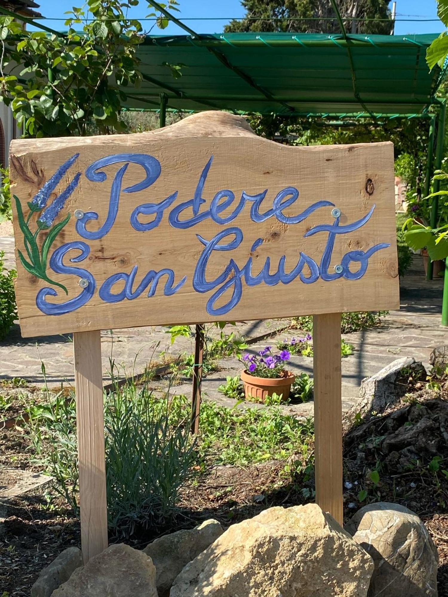 Casa Vacanze Podere San Giusto Βολτέρρα Εξωτερικό φωτογραφία
