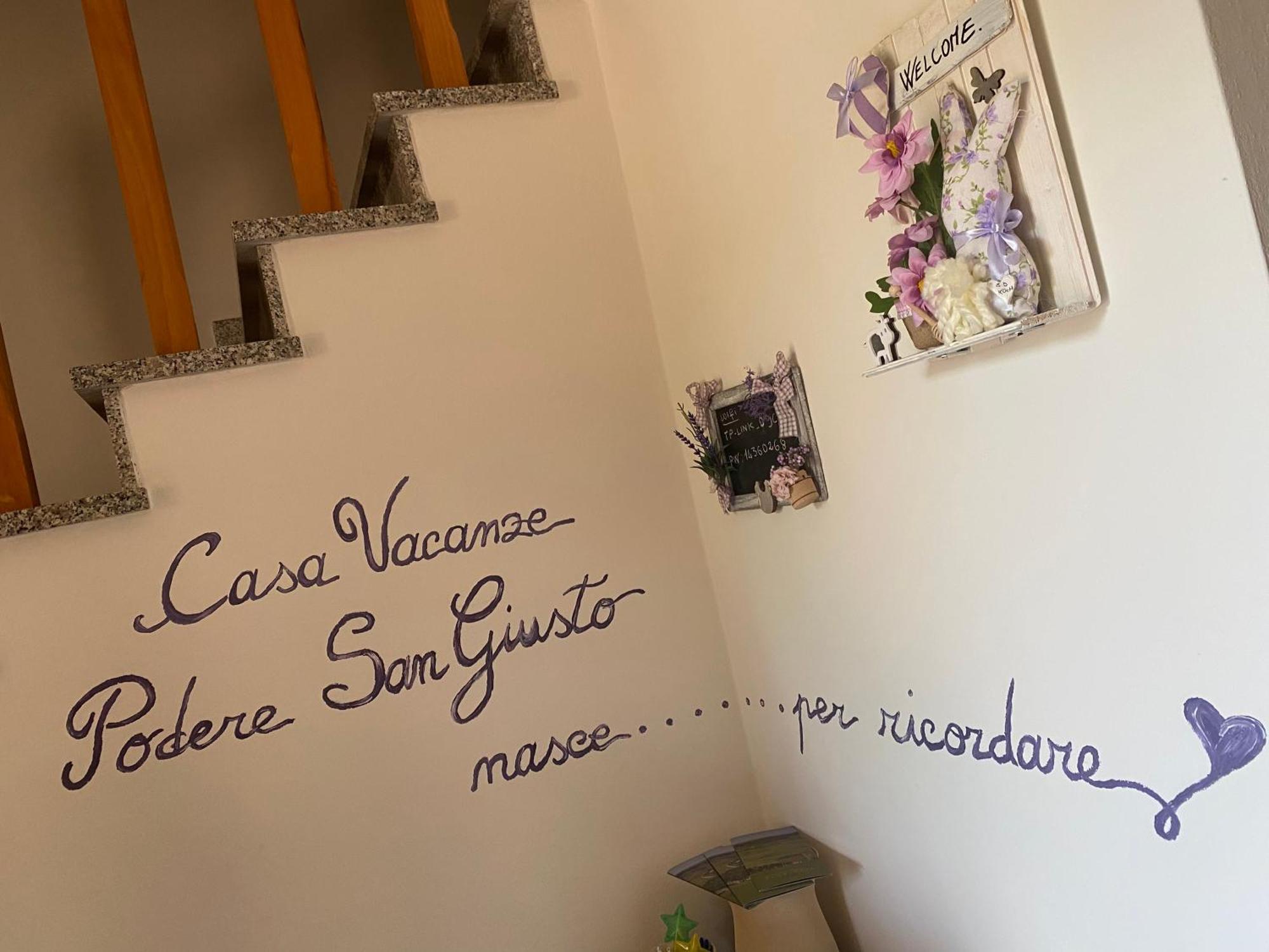 Casa Vacanze Podere San Giusto Βολτέρρα Εξωτερικό φωτογραφία